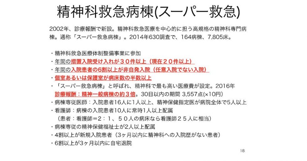 増え続ける医療保護入院の実情 精神医療政策から考える 人権センターニュースバックナンバーより 認定npo法人 大阪精神医療人権センター